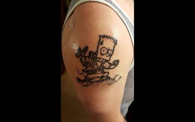 'Simpsons' Animator Inks Tattoo for Idaho Fan Hurt in Iraq